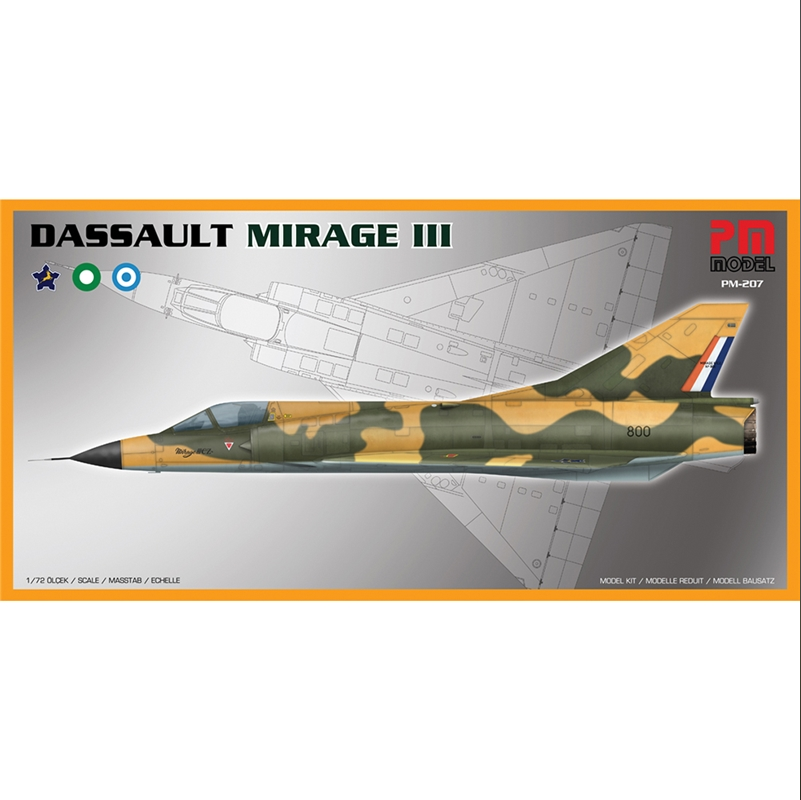 PM-207 Dassault Mirage III (image for) PM-207 Dassault Mirage III